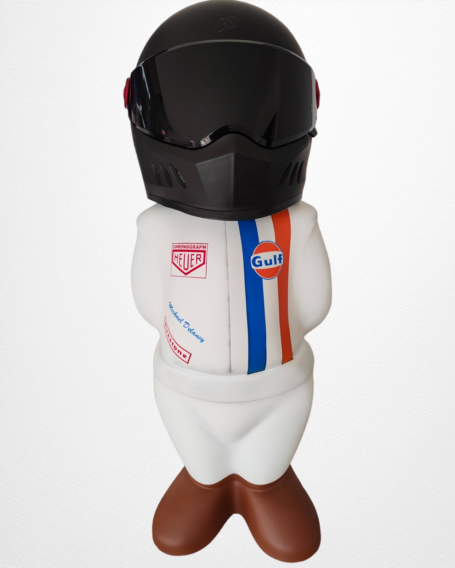 Support de casque de voiture de type Pilote "Steeve MCQUEEN®"