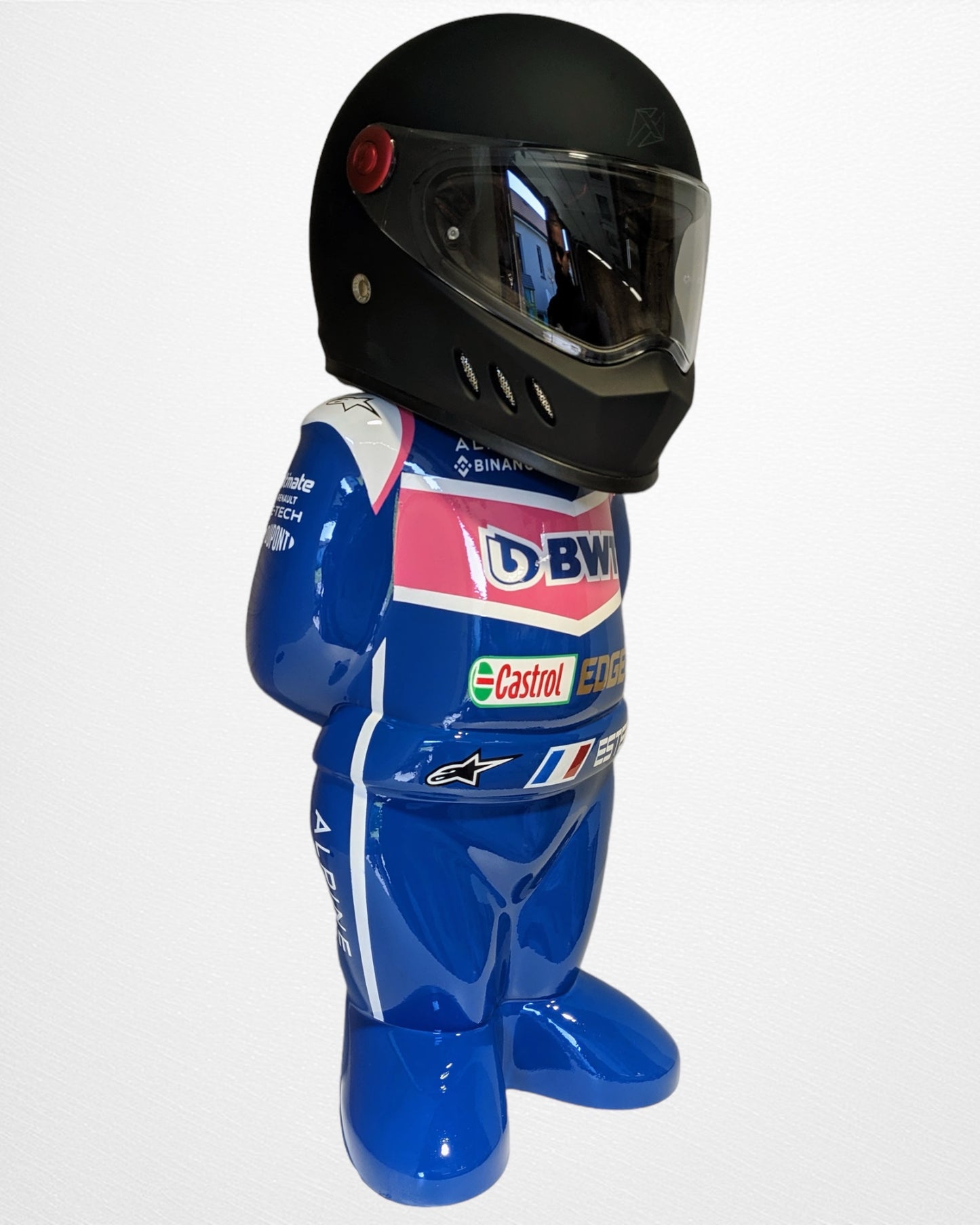 Support de casque de voiture de type Pilote Alpine® "Esteban OCON®"
