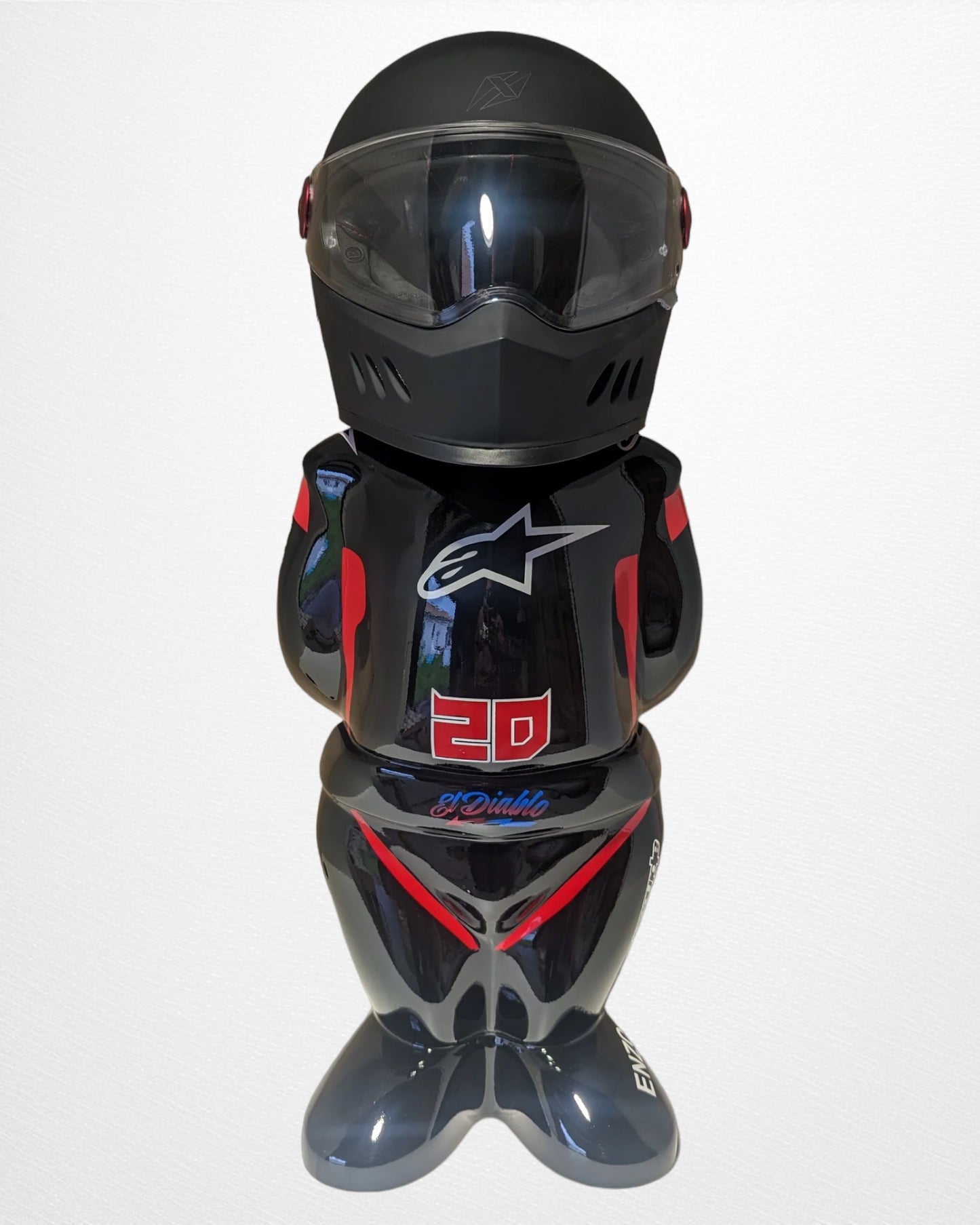 Support de casque de voiture de type Pilote "Alpinestar El Diablo®"