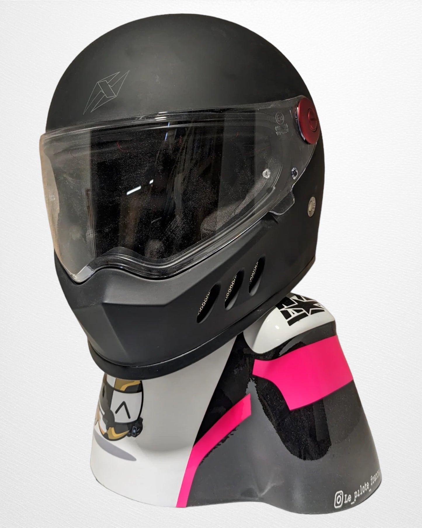 Support de casque de voiture de type Buste "Matt Racing®"