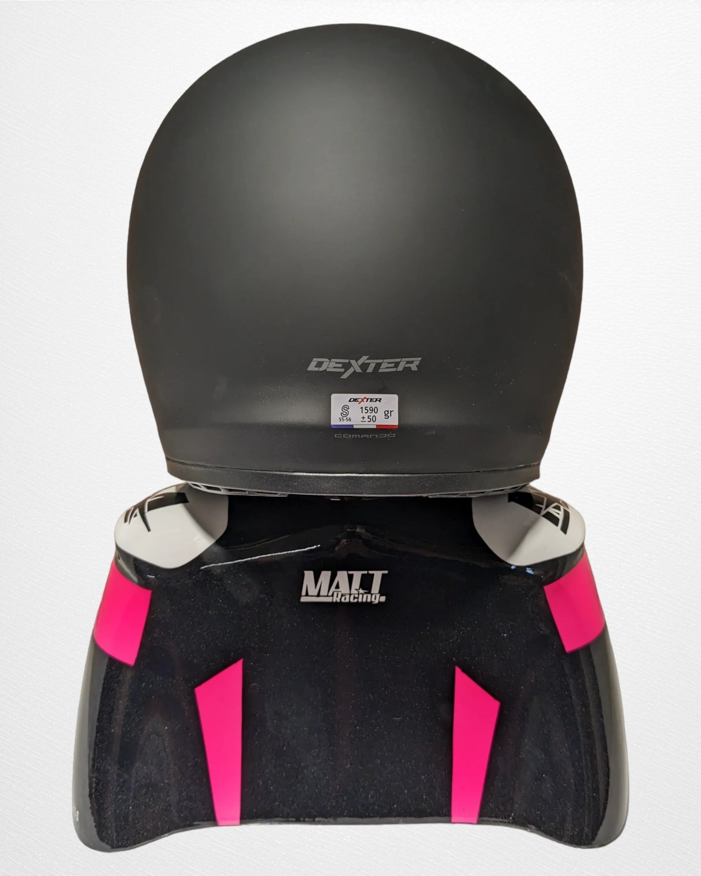 Support de casque de voiture de type Buste "Matt Racing®"