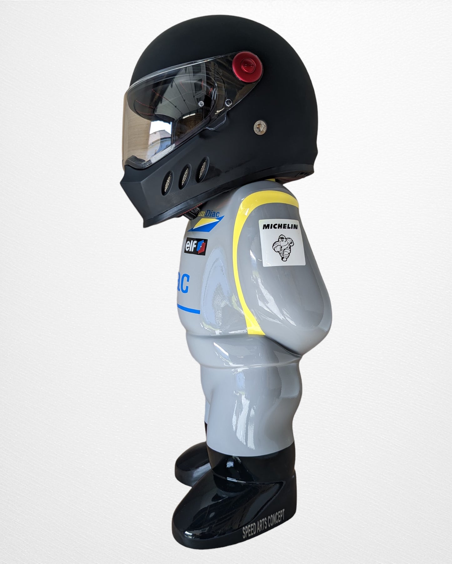 Support de casque de voiture de type Pilote "Jean RAGNOTTI®"