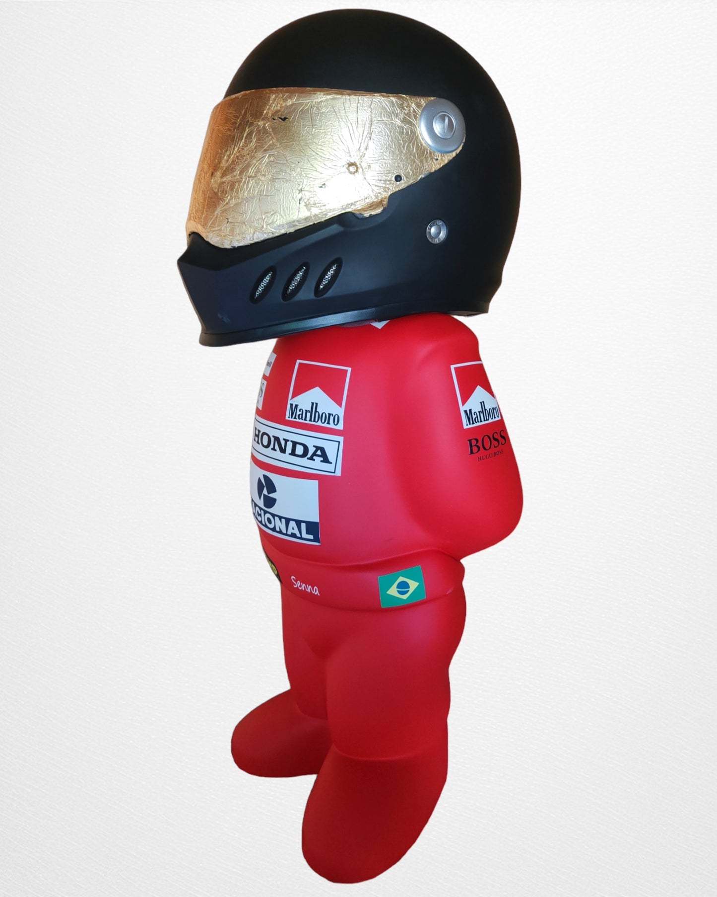 Support de casque de voiture de type Pilote "Ayrton SENNA 1993®"