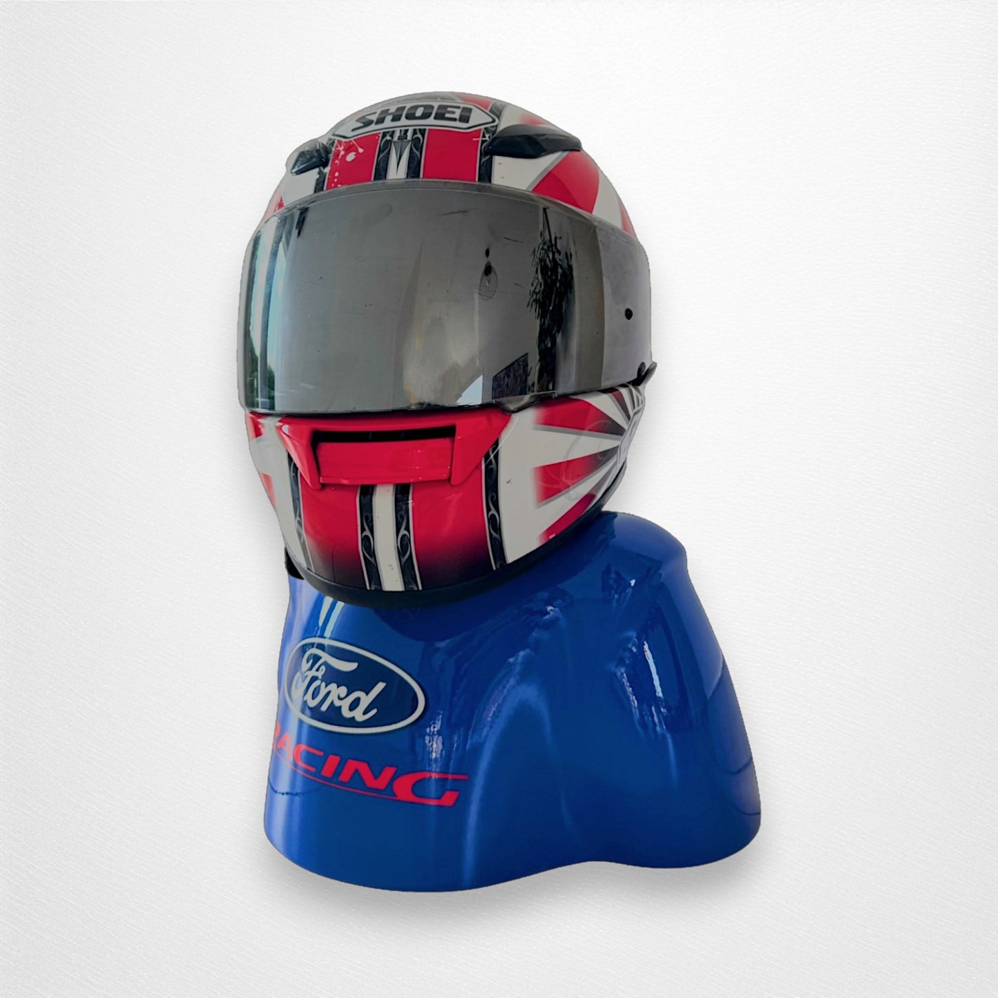 Support de casque de voiture de type Buste "Ford® Racing"