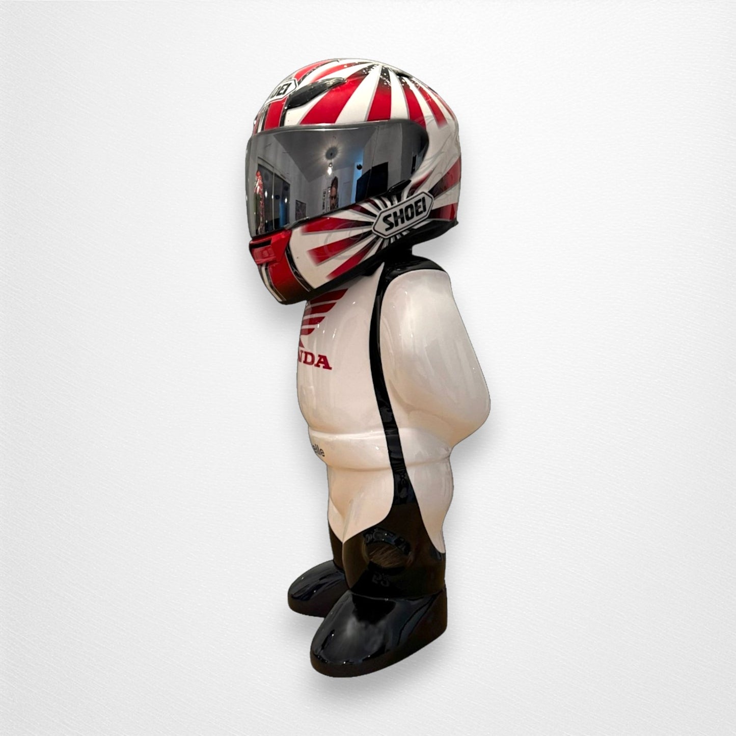 Support de casque de moto de type Pilote "Honda Fireblade®"