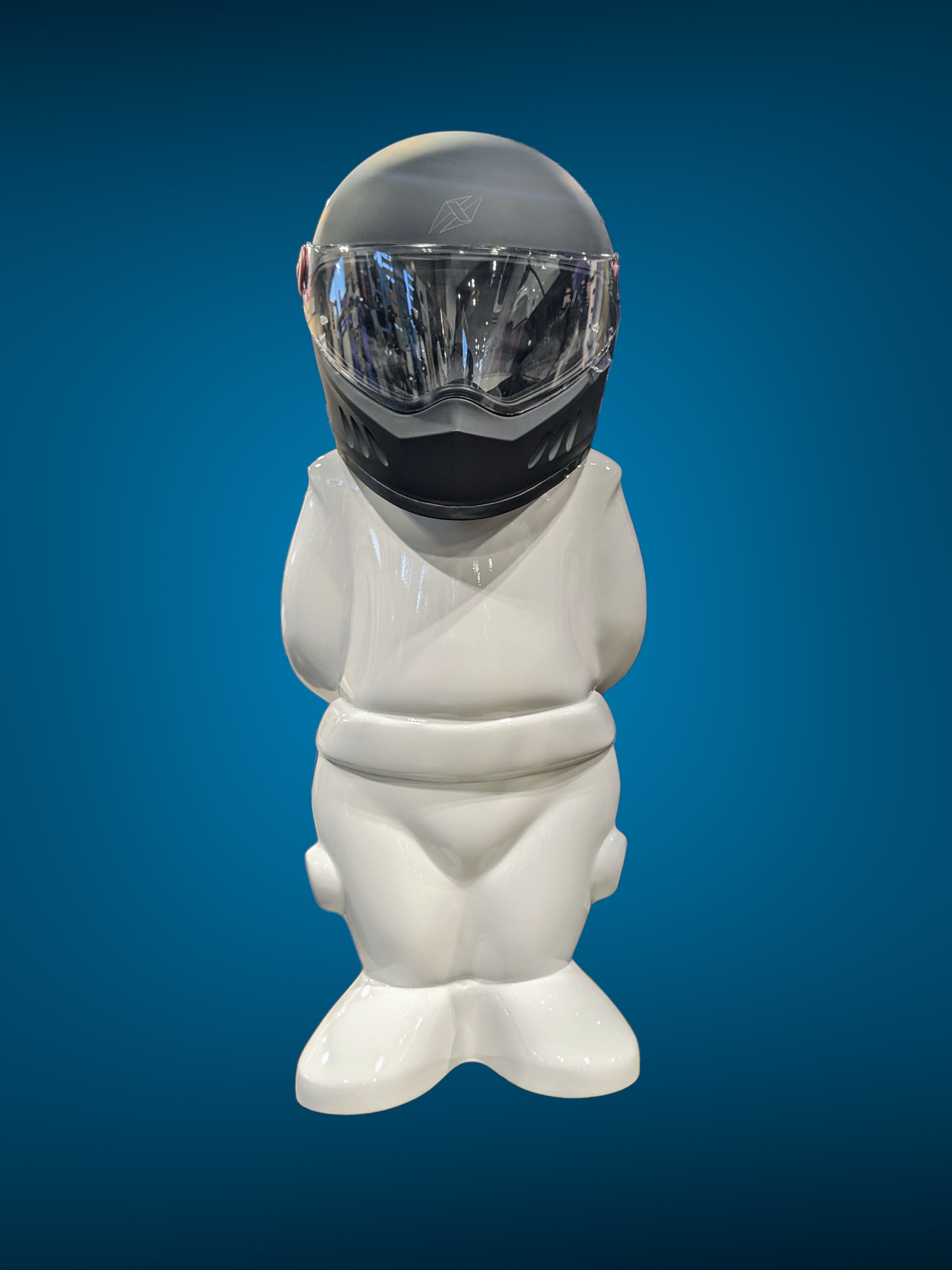 Support de casque de moto de type Pilote "Personnalisée®"