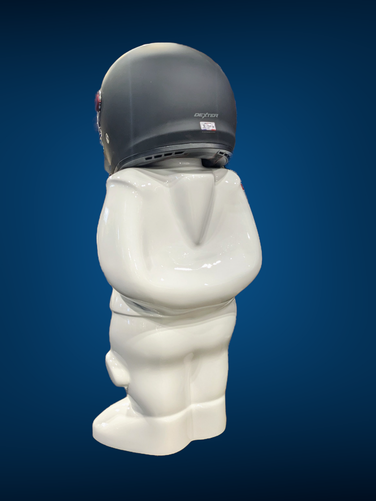 Support de casque de moto de type Pilote "Personnalisée®"