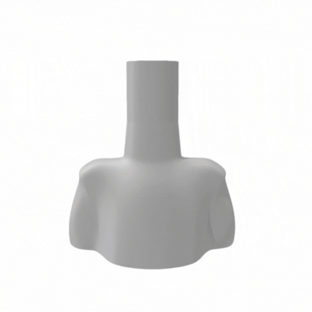 Support de casque de voiture de type Buste "Buste Personnalisée®"