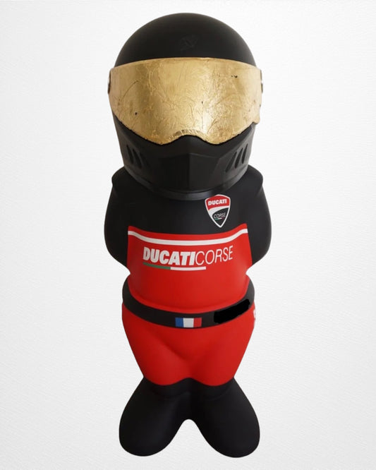 Support de casque de moto de type Pilote "Ducati mat®"