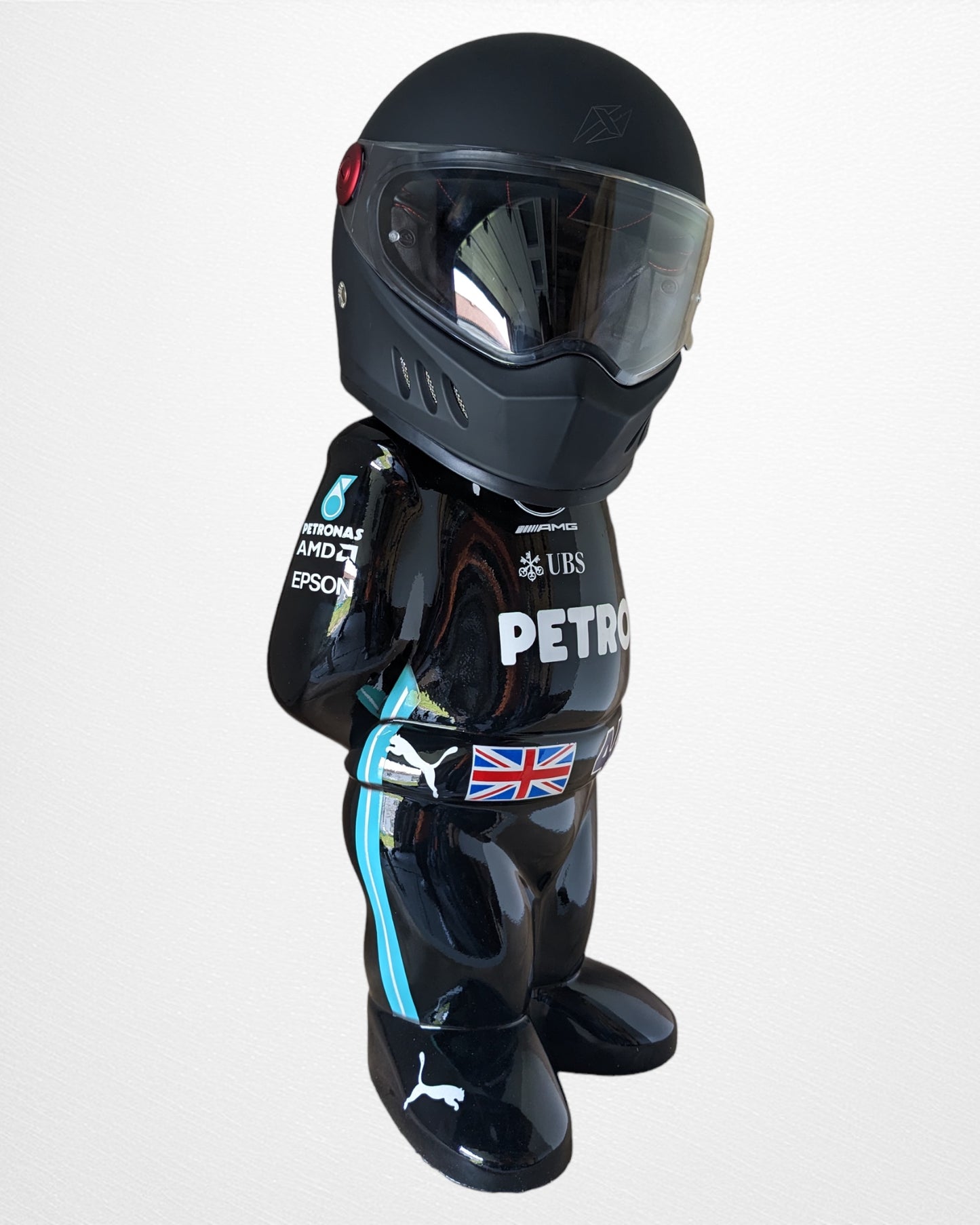 Support de casque de voiture de type Pilote "Lewis HAMILTON®"