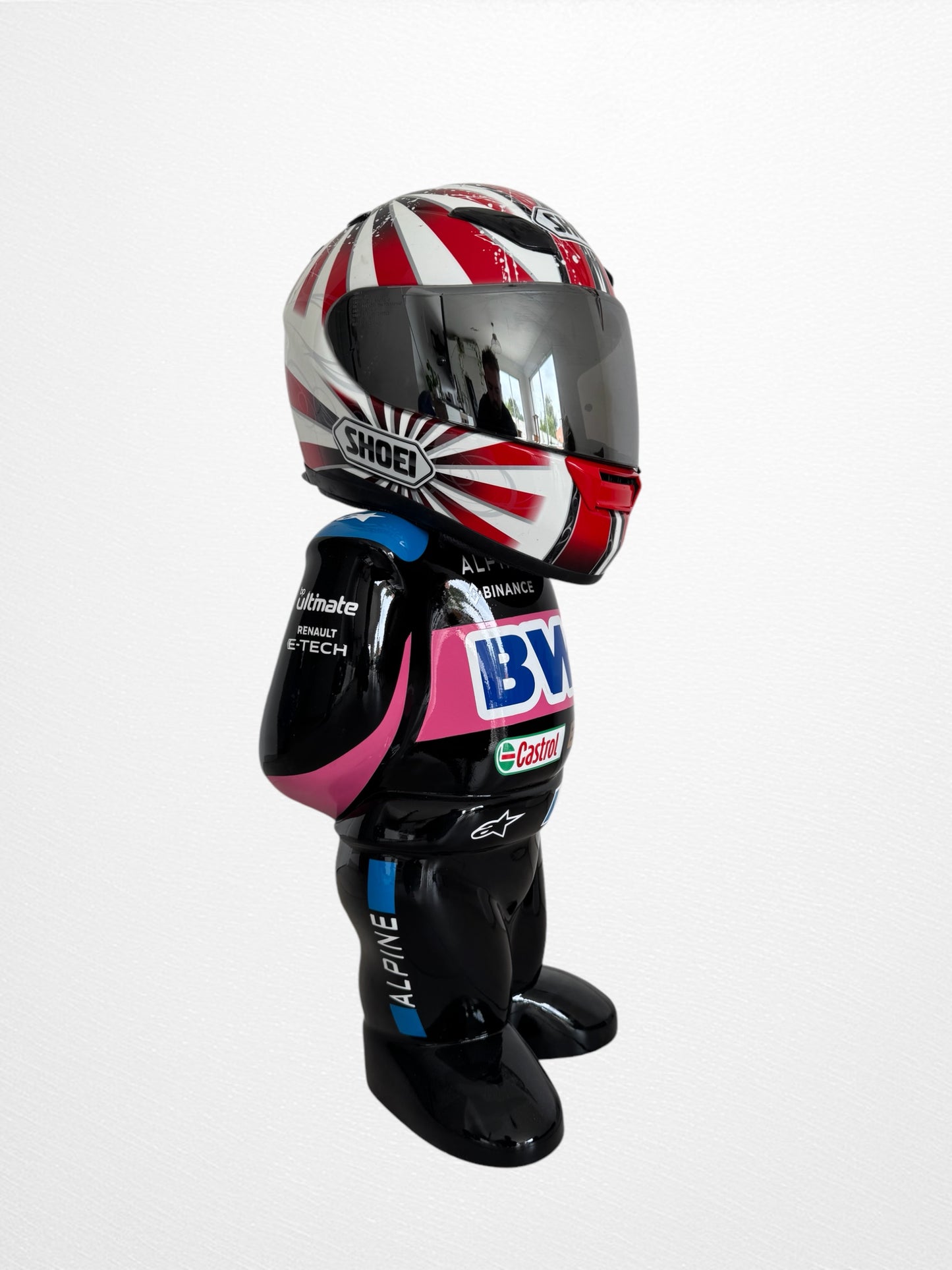 Support de casque de voiture de type Pilote "Esteban OCON®"