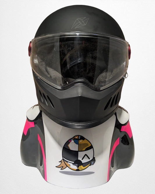 Support de casque de voiture de type Buste "Matt Racing®"