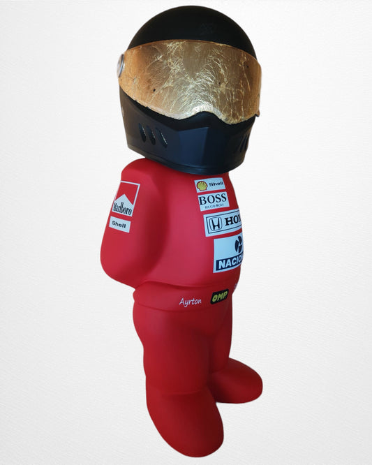 Support de casque de voiture de type Pilote "Ayrton SENNA 1993®"