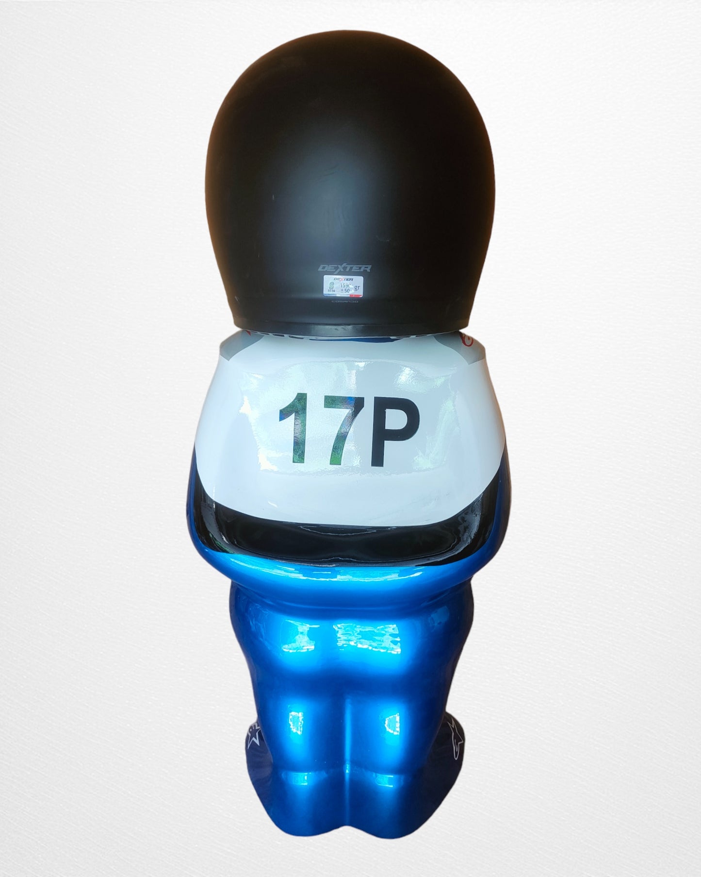 Support de casque de moto de type Pilote "Suzuki®"