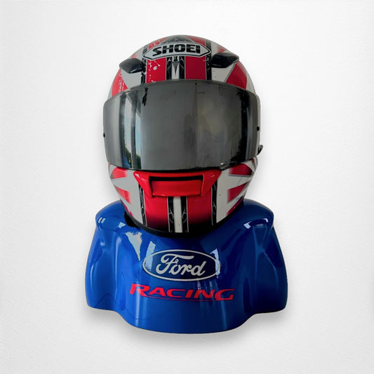 Support de casque de voiture de type Buste "Ford® Racing"